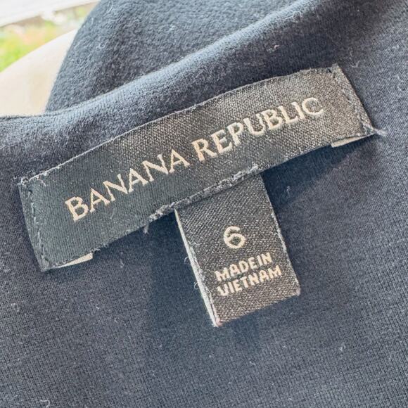 Banana Republic, Black Bow-Neck Ponte Sheath Dress, Women’s Size 6, Classic - Picture 5 of 8